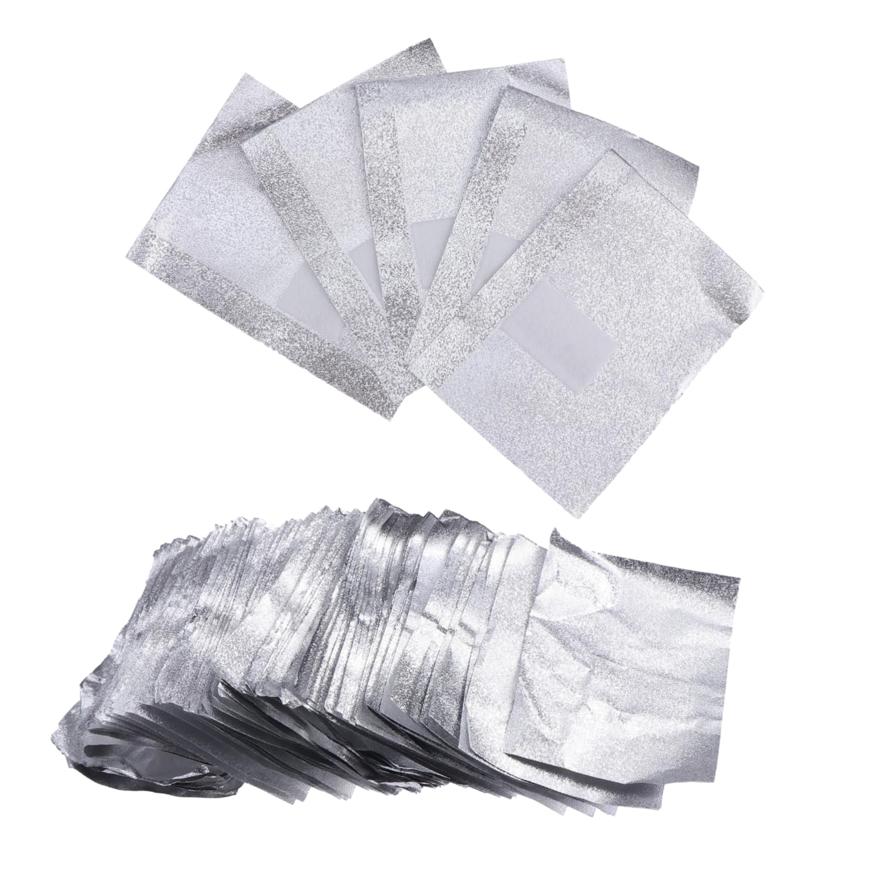 HONMEET Nail Foil Gel Wraps Kit 500pcs Gel Nail Polish Remover Pads Aluminum Foil