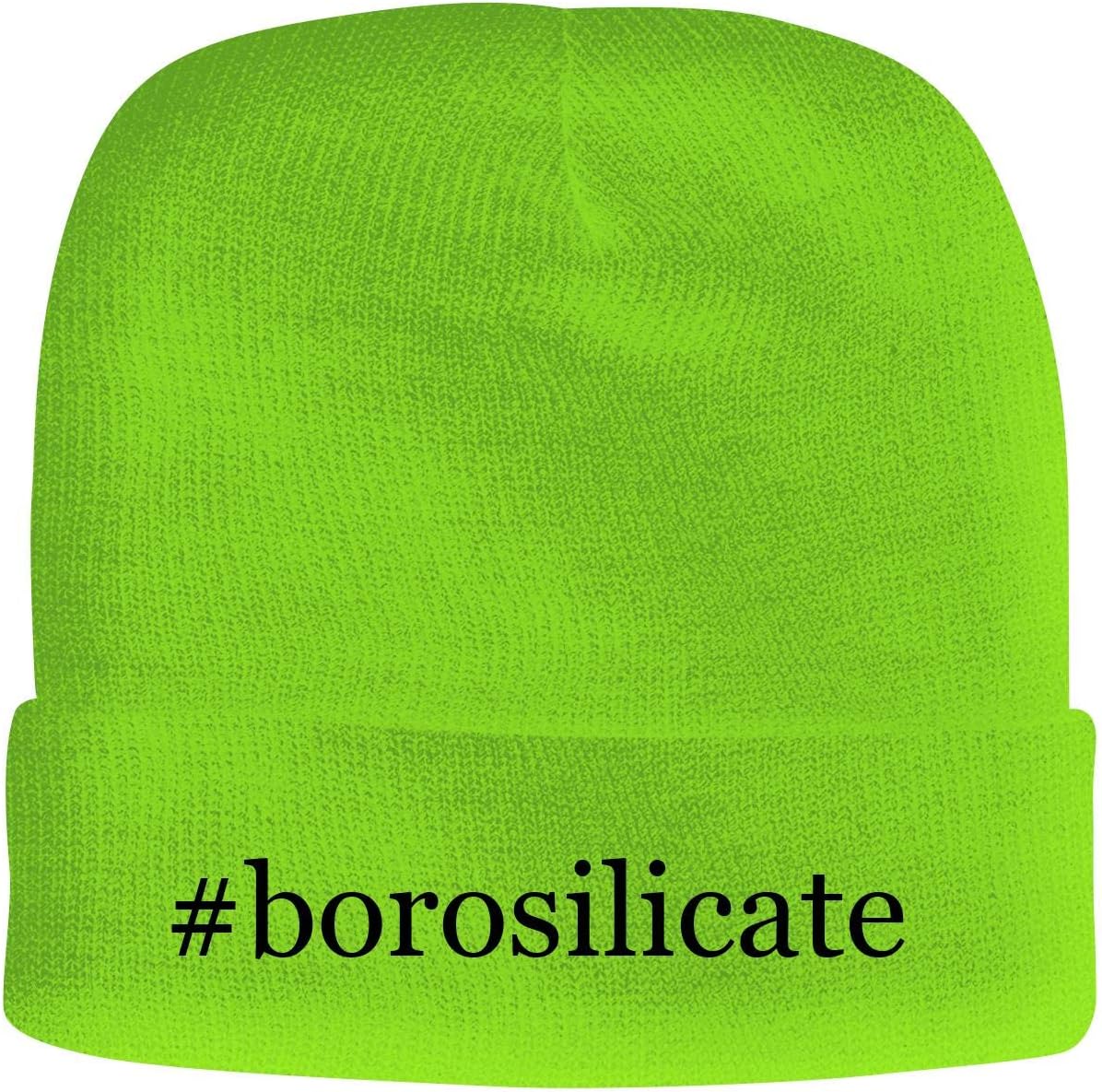 BH Cool Designs #Borosilicate - Men's Hashtag Soft & Comfortable Beanie Hat Cap