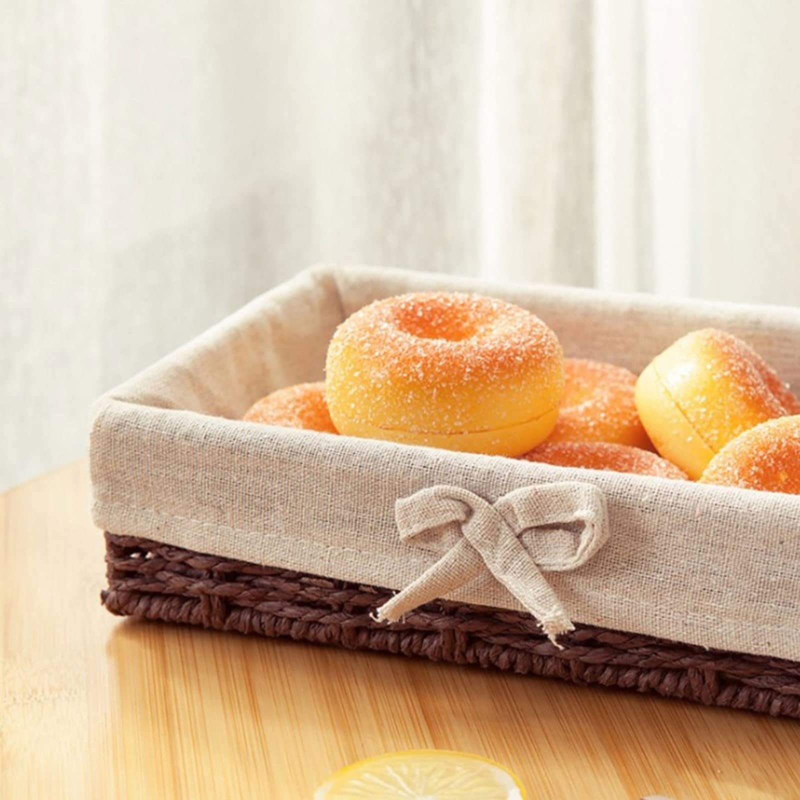 Handgemaakte natuurlijke rotan opbergmanden rechthoekige geweven fruitmanden stapelbare rieten organizer voor badkamer en woonkamer stijlvolle sleutelhouder mand
