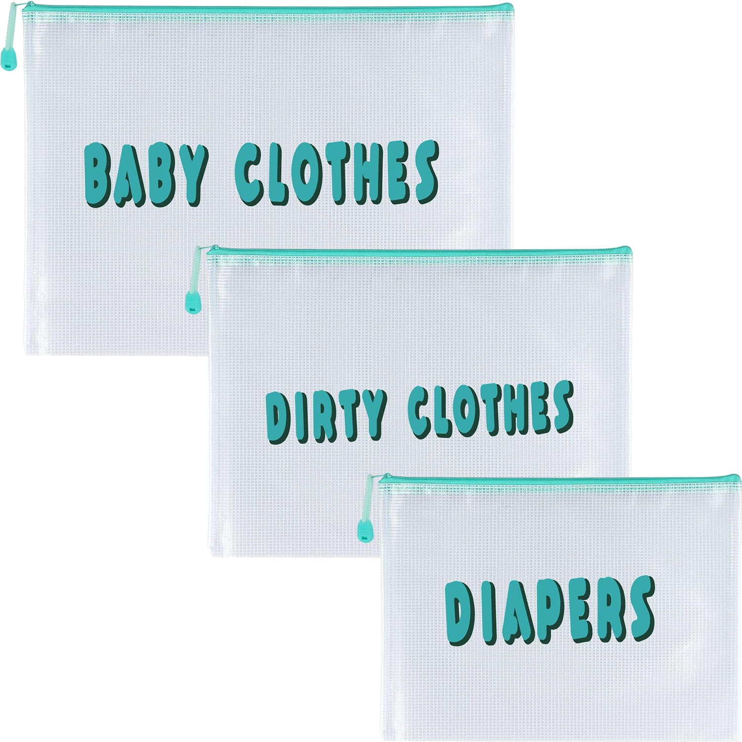 3pcs Hospital Bag Organizing Pouches for Labor and Delivery Maternity Essentials Diaper Bag Organizer for Mom Travel