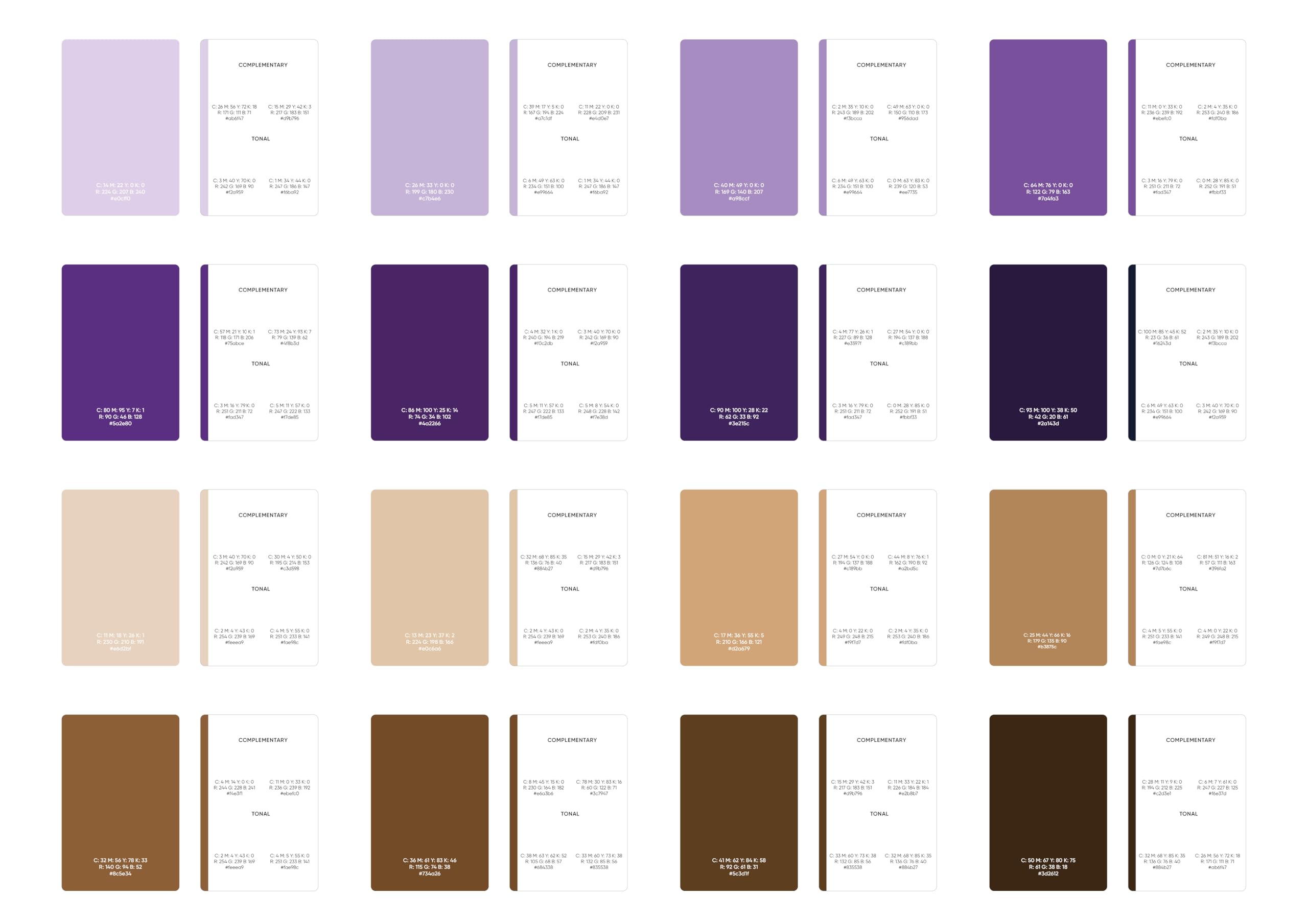 The Box of Swatches: 72 Shade Cards for Palette Planning and Inspiration