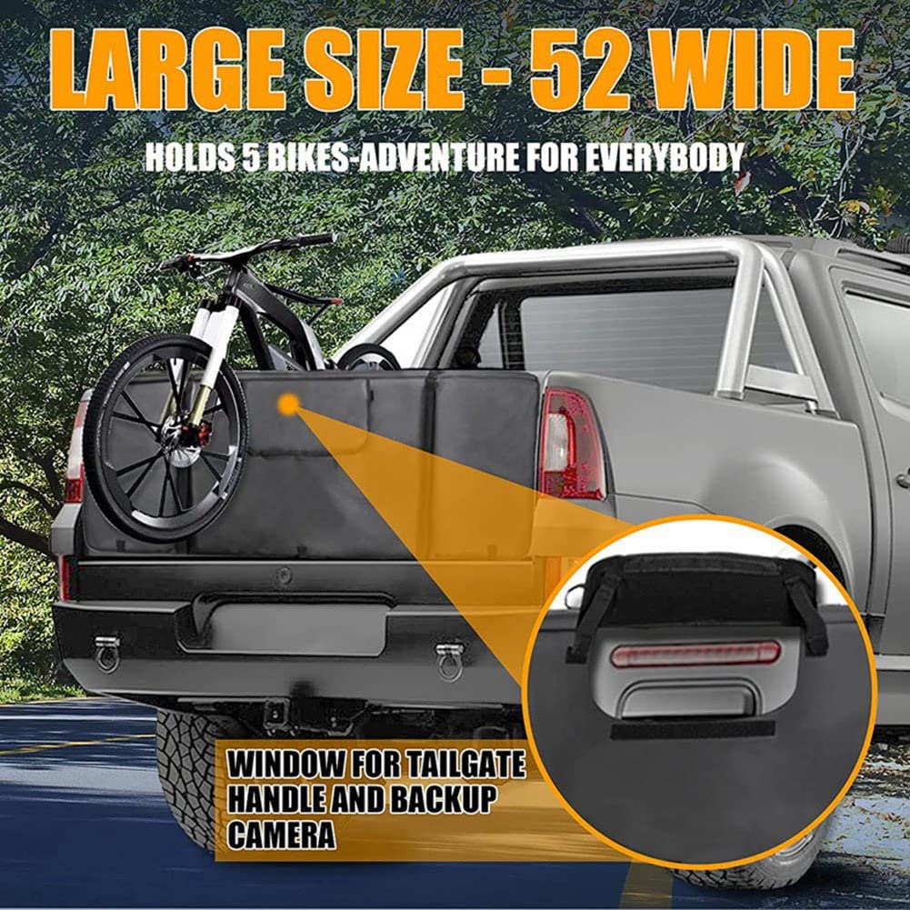 Pad Klapka dla Mountain Bike Pasy Mocowania Rower Protector dla Truck Pad Drzwi Do 5 Rowerów