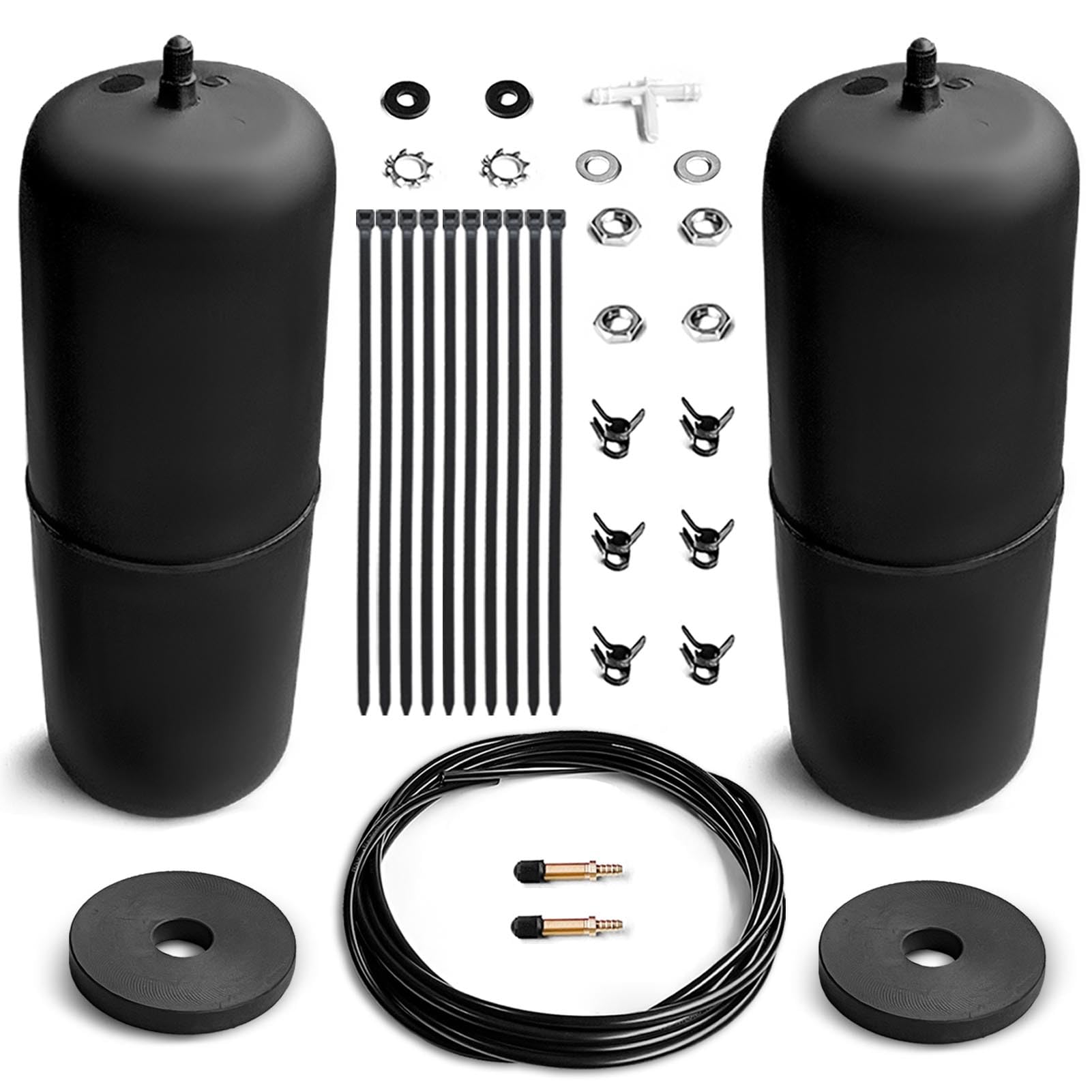 ZYFONLIX Air Spring Bag Suspension Kit Compatible with 2009-2023 RAM 1500 Pickups, RAM 1500 Classic Pickups OEM Number Replace 60818HD Up to 2,100 lbs