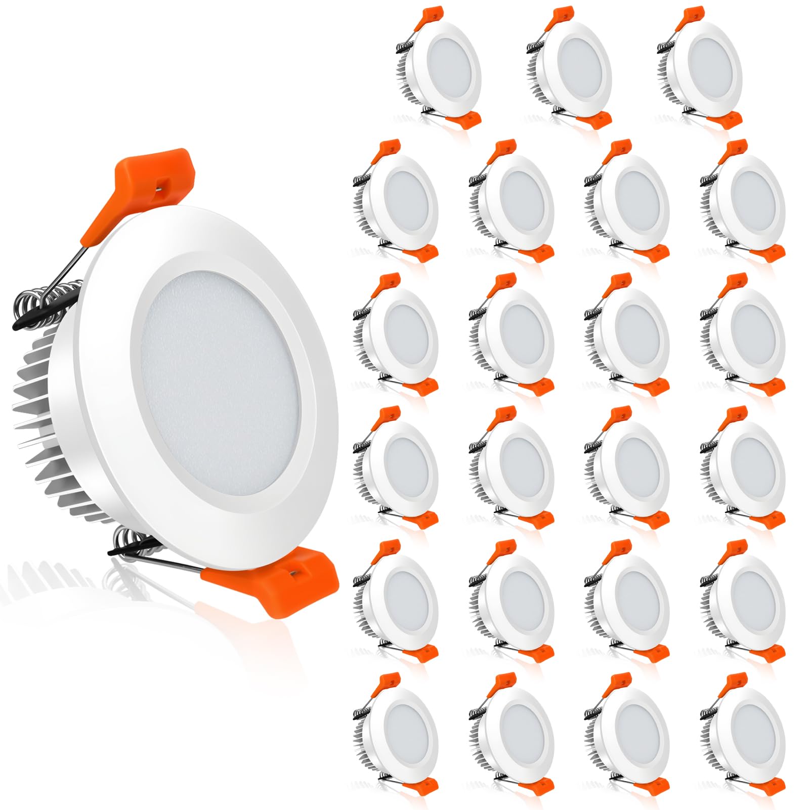 Smart WiFi LED Recessed Lights - RGB & Color Changing -15