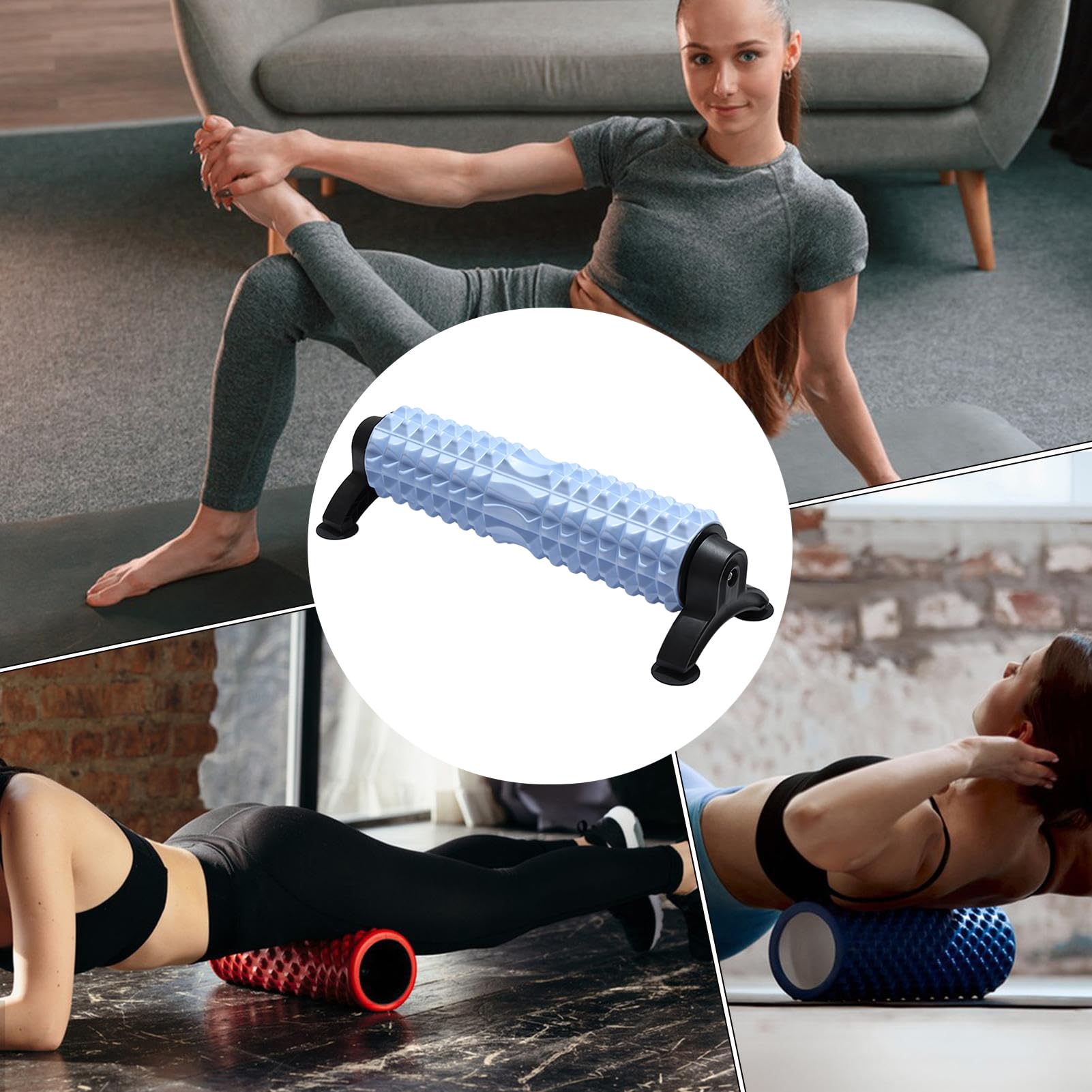 Wałek z pianki EVA, wałek piankowy do ćwiczeń fitness, narzędzie sportowe na całe ciało, akcesoria treningowe do rozciągania pleców, ramion, biegania, pływania, jogi, pilatesu