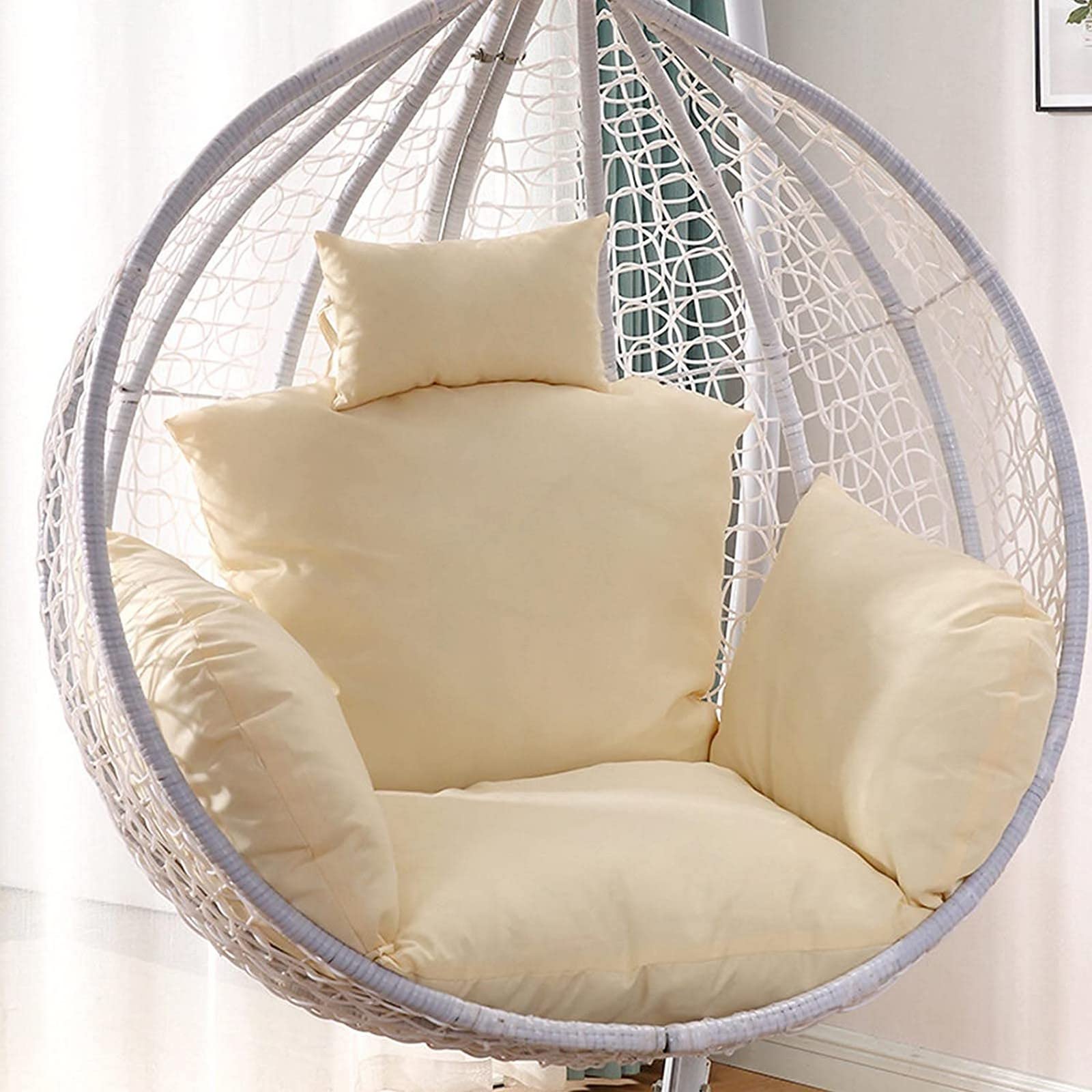 Amazon.co.jp: 椅子クッション シートパッド ゆりかご ロッキング  