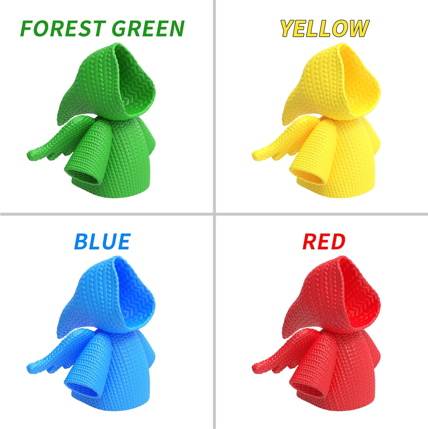 PINBALL PETG 3D Printer Filament 1.75mm High Precision Durable Strong Filament Mith Better Flow Dimensional Accuracy +/- 0.02mm Suitable for Most FDM 3D Printers 4 Kilograms Red, Yellow, Green, Blue