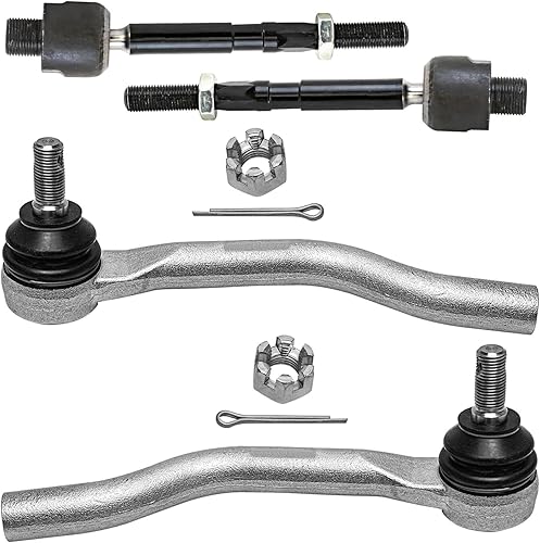 Miniatura 106 de Detroit Axle - 4 barras de acoplamiento delanteras para Chevrolet Trailblazer GMC Envoy 2002-2009 2003 2004 2005 2006 2007 2008 Reemplazo de