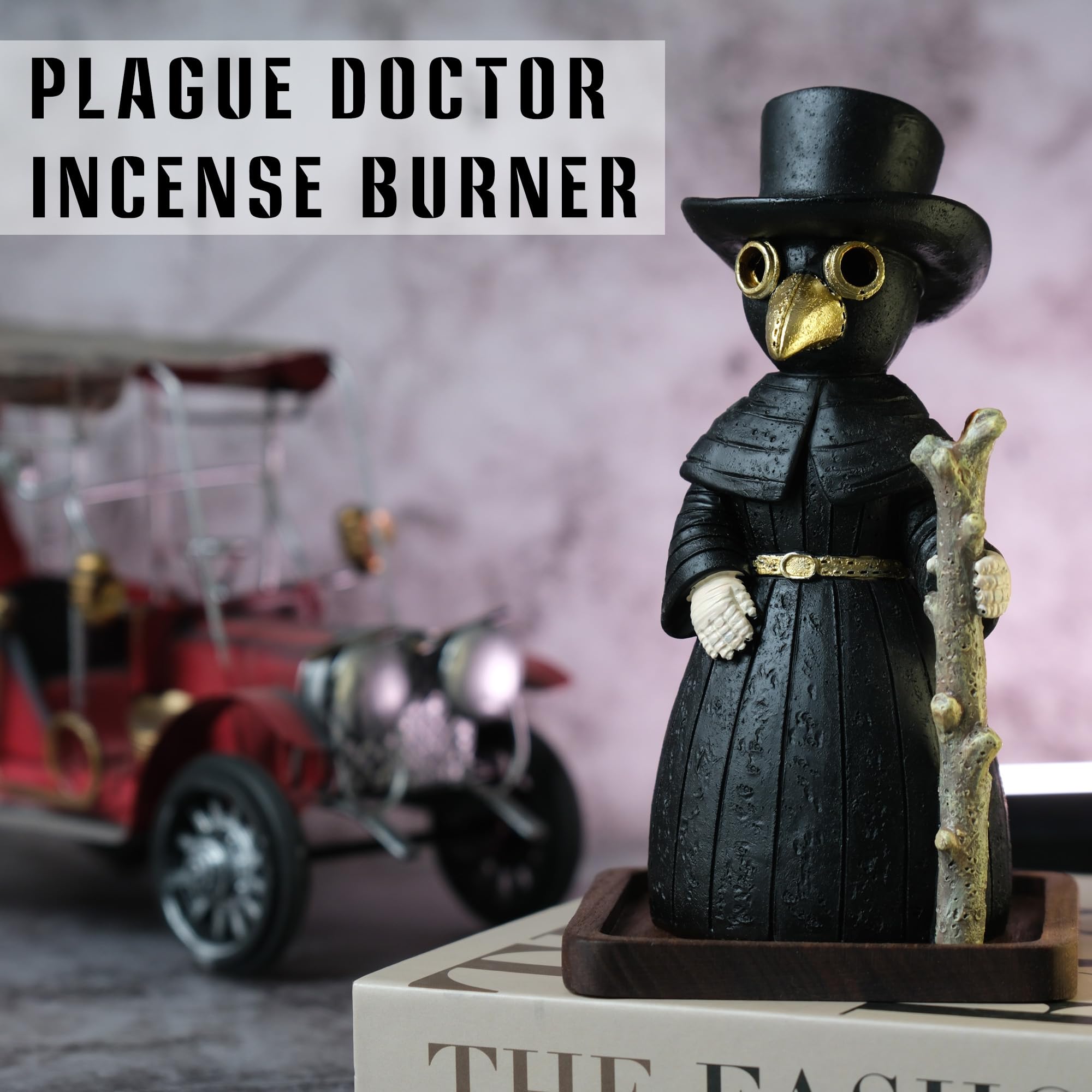 Amazon.co.jp: 2024 アップグレード ペストドクター香ホルダー、ペスト