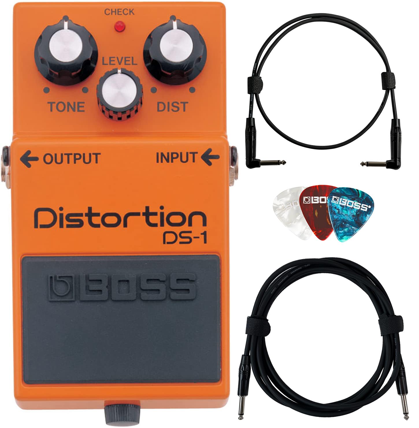 Amazon.com: Boss DS-1 Distortion Bundle with Instrument Cable 