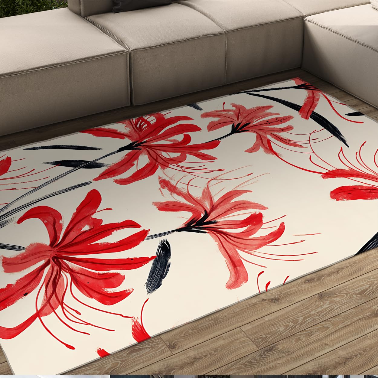 Tapis 100x150cm moderne antidérapant pour sécuriser et sublimer votre salon avec élégance