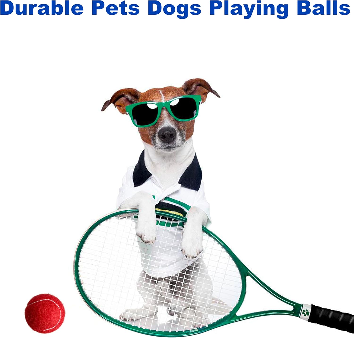 12-Pack Practice Tennis Balls for Beginners & Dogs - Reusable Mesh Carry Bag Included - Ideal for Tennis Training, Pet Play, Fetch