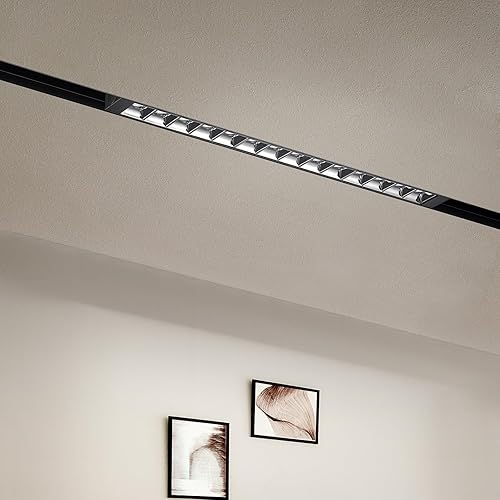 SCON XTB106-24SD - Cabezal de lámpara LED magnético de 24 V para empotradotechosistema de iluminación de pista colgante, foco lineal de pared de