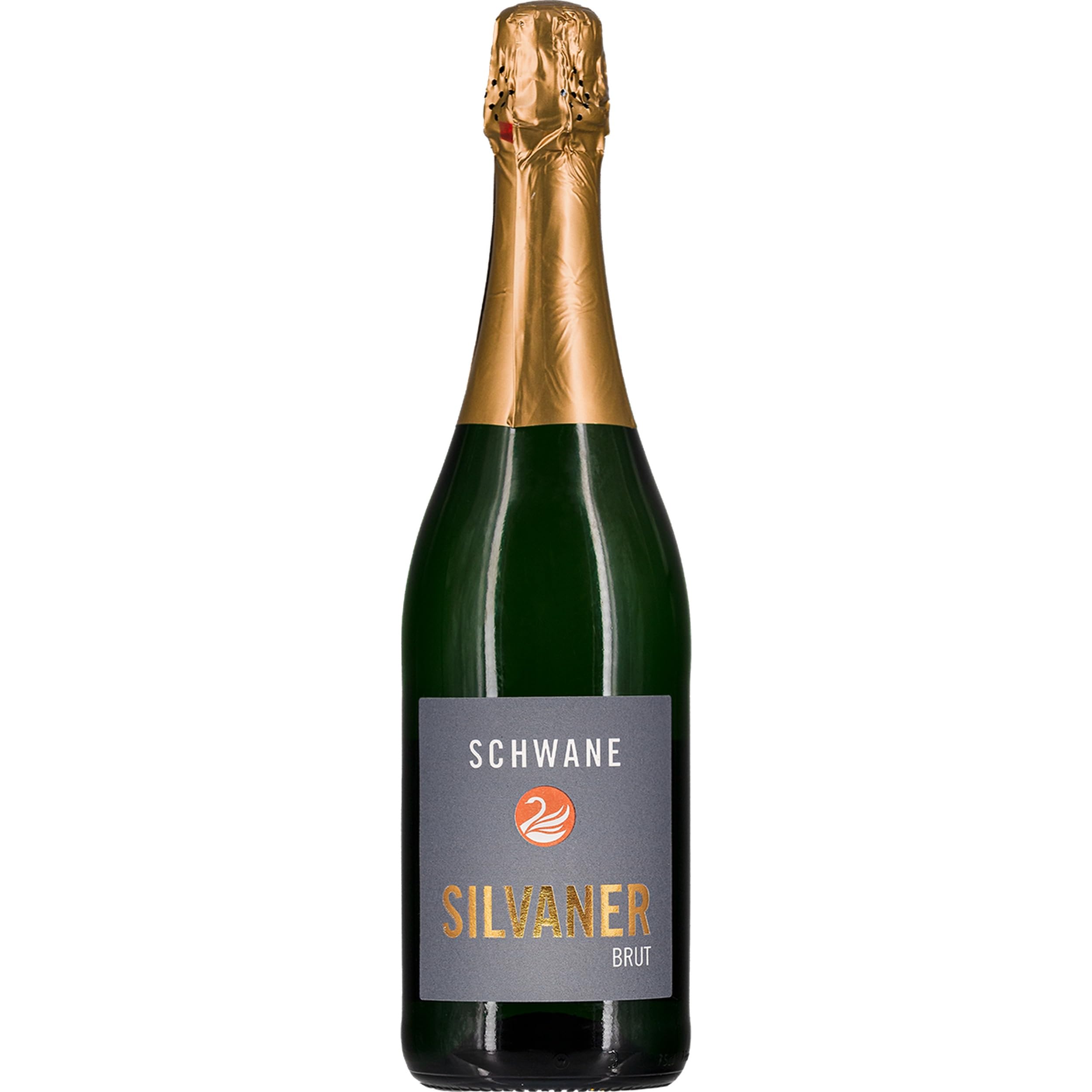 Weingut Zur Schwane Silvaner Brut Flaschengärung Sekt Weiss Brut Vegan Deutschland inkl. FeinWert E-Book (6 x 0.75 l)