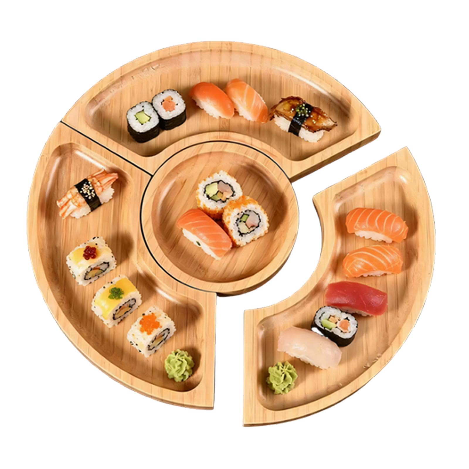 Sturdy Wooden Serving Platter Made From Pine Wood for Storing Fruits and Pastries Kitchen Wooden Tray