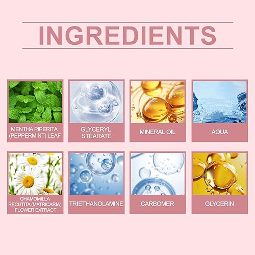 Miniatura 3 de Crema de incontinencia para mujeres, protección antifugas, alivia y protege, fórmula refrescante con menta para reducir las molestias, 1 onza