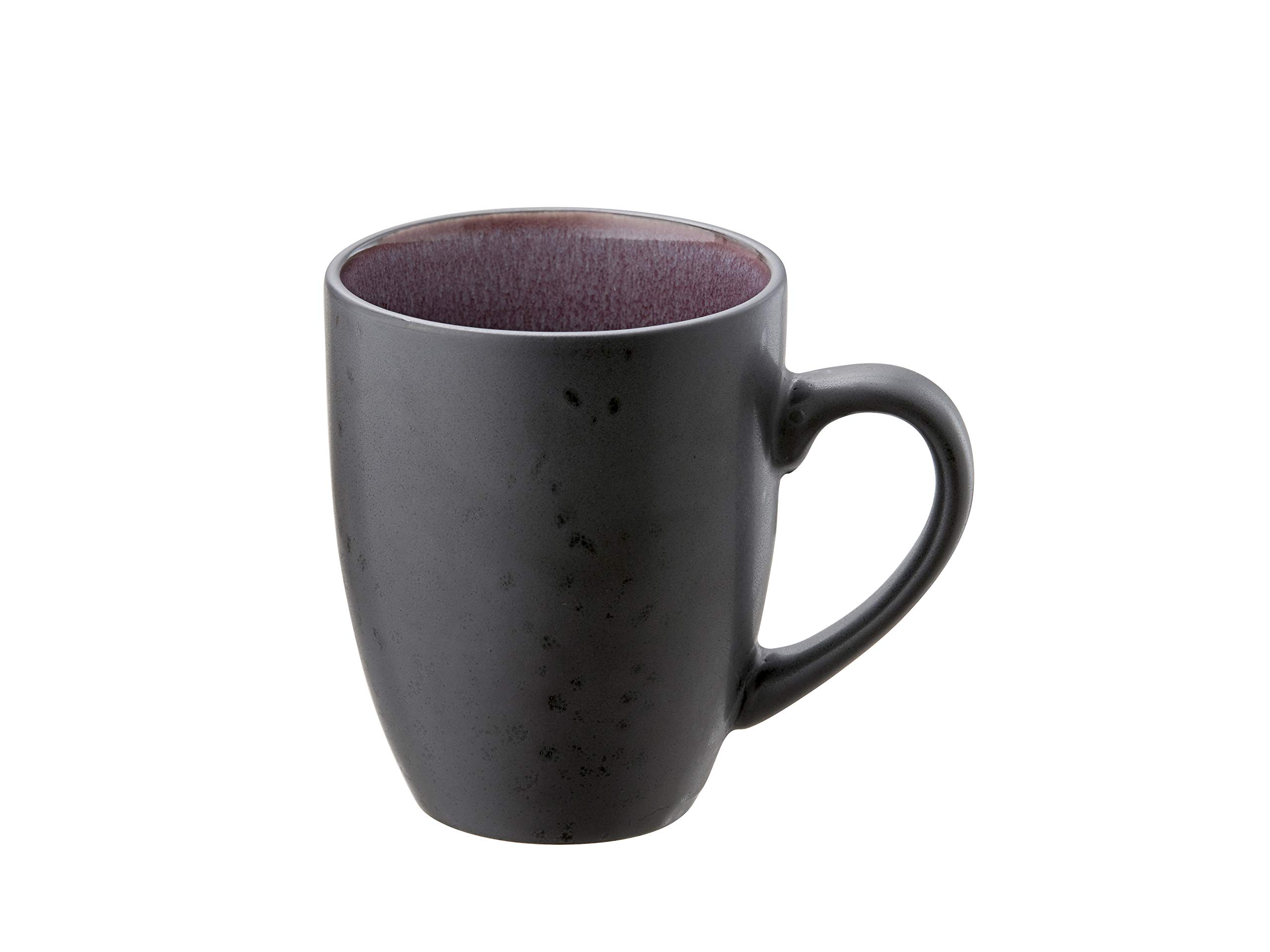 BITZ Tasses à café, tasses en grès, tasses à café avec anse, en set (4 pièces), bicolore, 30 cl