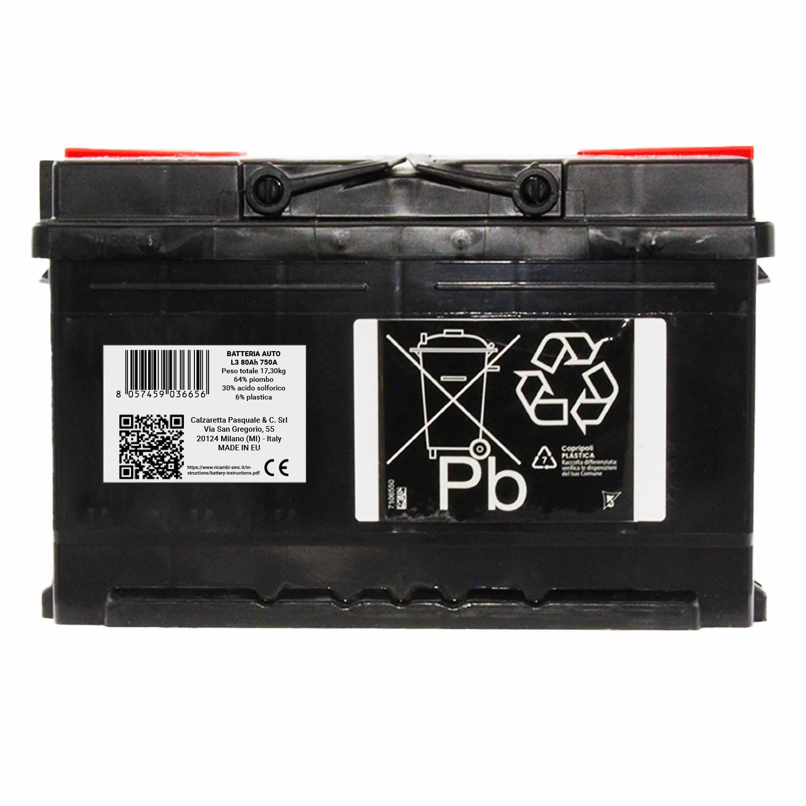 Autobatterie Speed Max ersetzt (80 Ah)