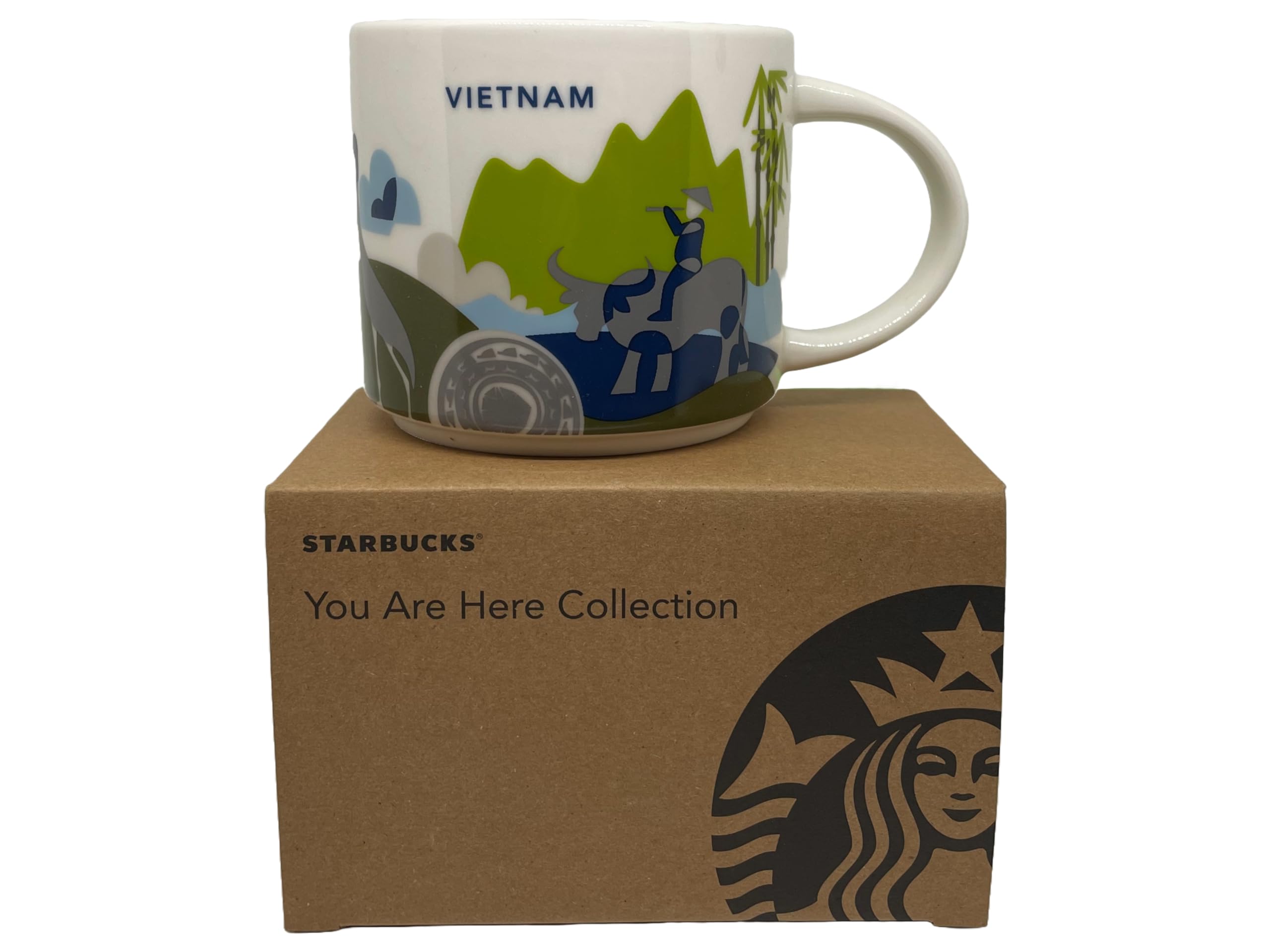 STARBUCKS Mug Vietnam YAH You are Here Collection – 414 ml, 11065633