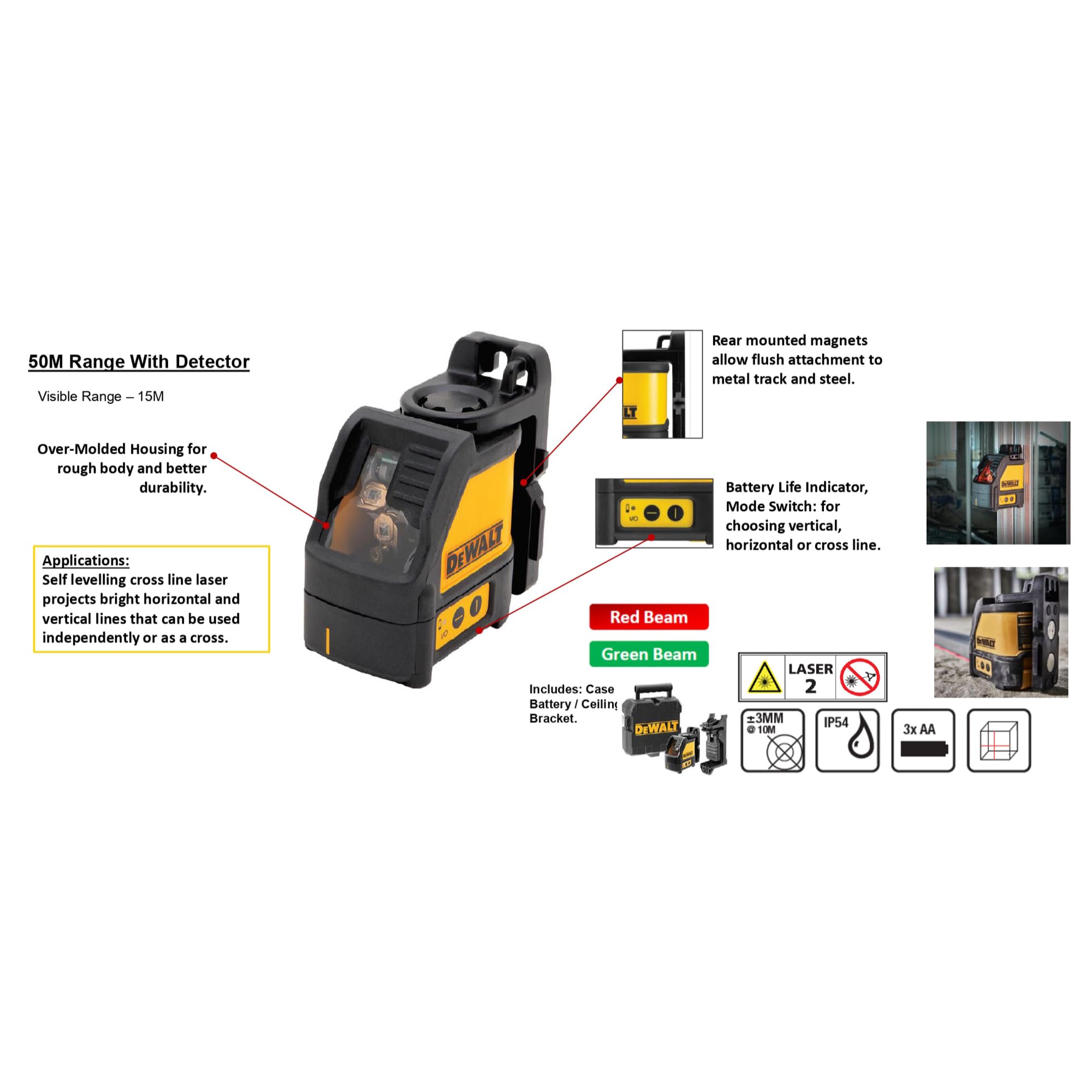 Dewa Kreuzlinienlaser DW 088 K