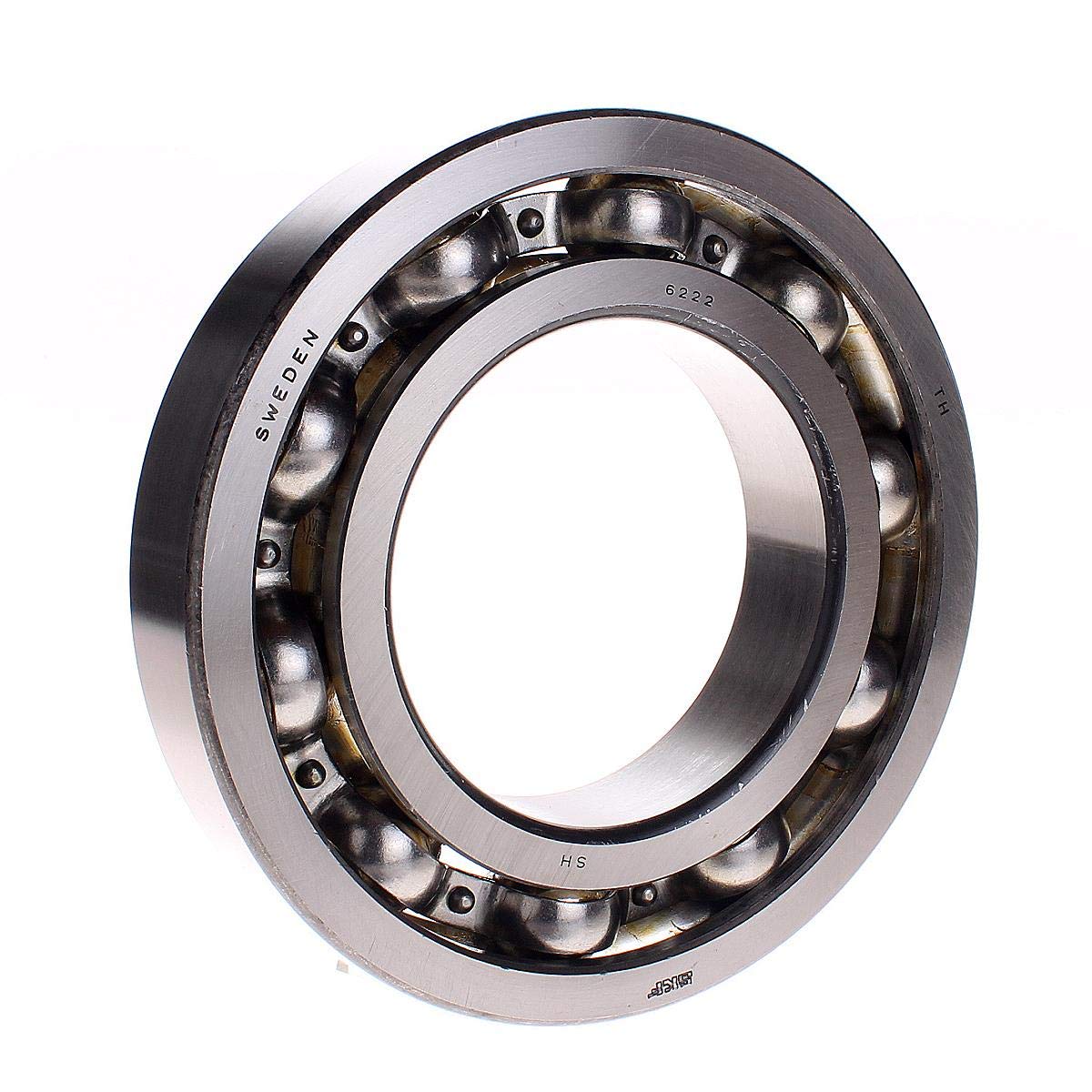 SKF 6222 Radial Bearing, Single Row, Deep Groove Design, ABEC 1