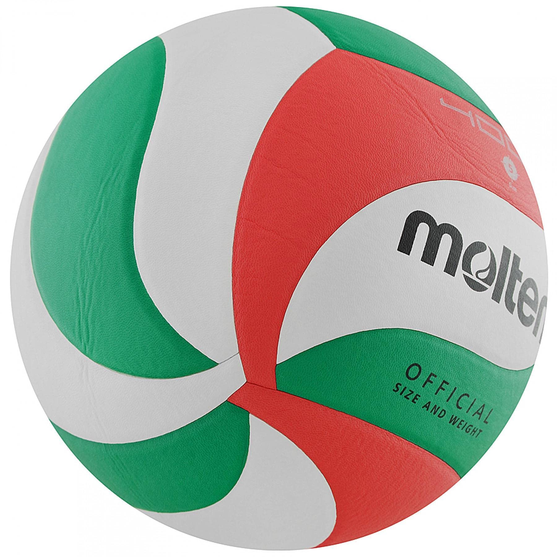 Molten VM4000 Balón de Voleibol White/Green/Red 5