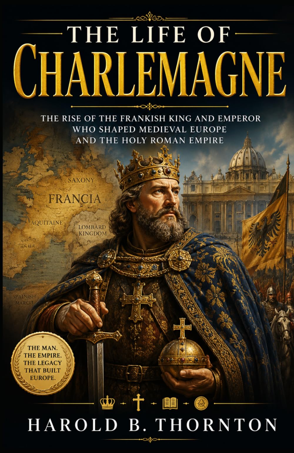 The life of charlemagne: The Rise of the Frankish King and Emperor Who Shaped Medieval Europe and the Holy Roman Empire