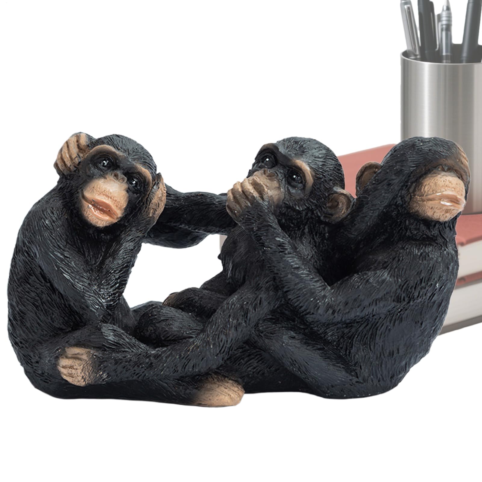 Figurines de singe de jardin : l'astuce déco pour égayer facilement une cour ou un bureau morne