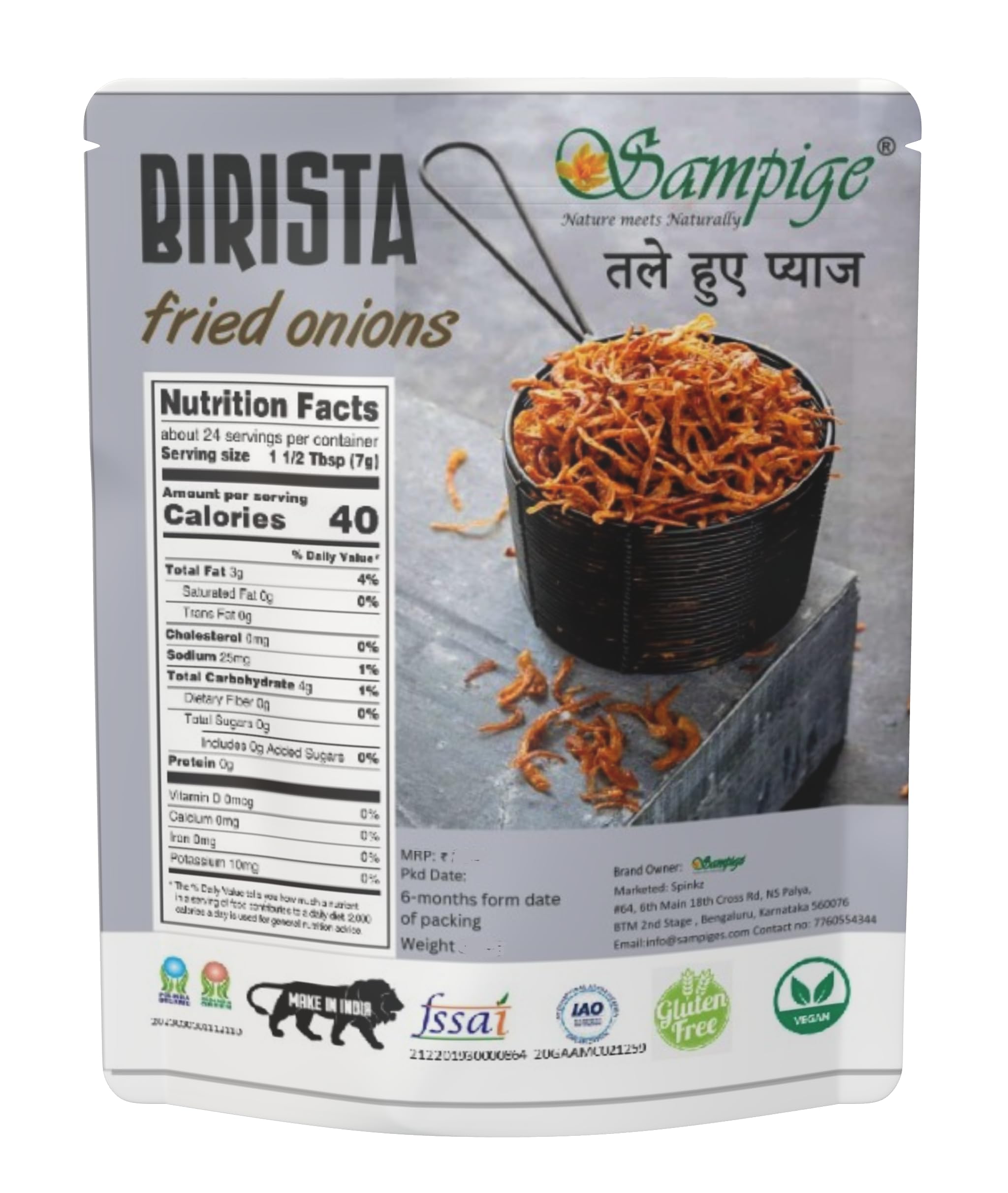 See full amazon price history chart for Sampige Fried Onion Birista|Barista|Fried Onion Flakes|Crispy & Crunchy Golden Fried Onions|100% Natural|450gms Sampige Fried Onion Birista|Barista|Fried Onion Flakes|Crispy & Crunchy Golden Fried Onions|100% Natural|450gms (B09V1S997Q) Amazon Price History, Amazon Price Tracker