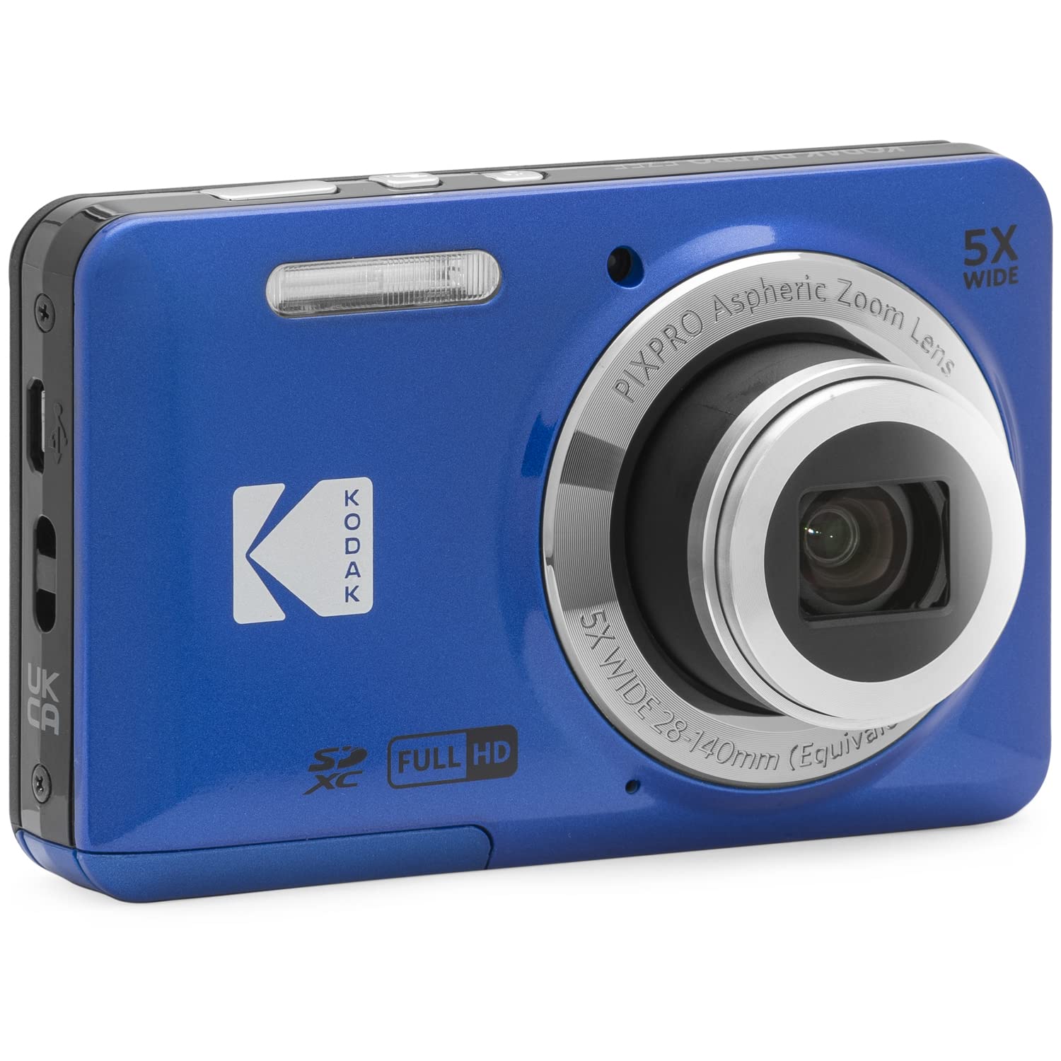 Amazon.com : Kodak PIXPRO FZ55 Digital Camera, Blue Bundle with