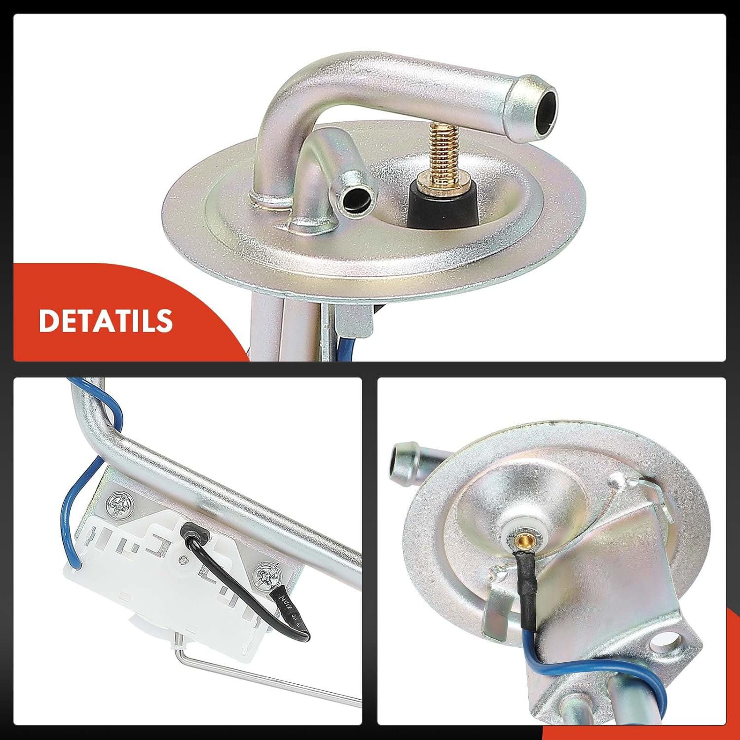 A-Premium Fuel Tank Sending Unit Compatible with Ford Mustang 1964 1965 1966 1967 1968, 2.8L 3.3L 4.3L 4.7L 5.0L 6.4L 7.0L
