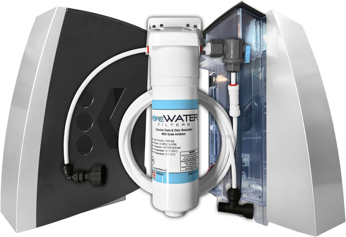 Allinone Direct Water Line Plumb and Filter Kit