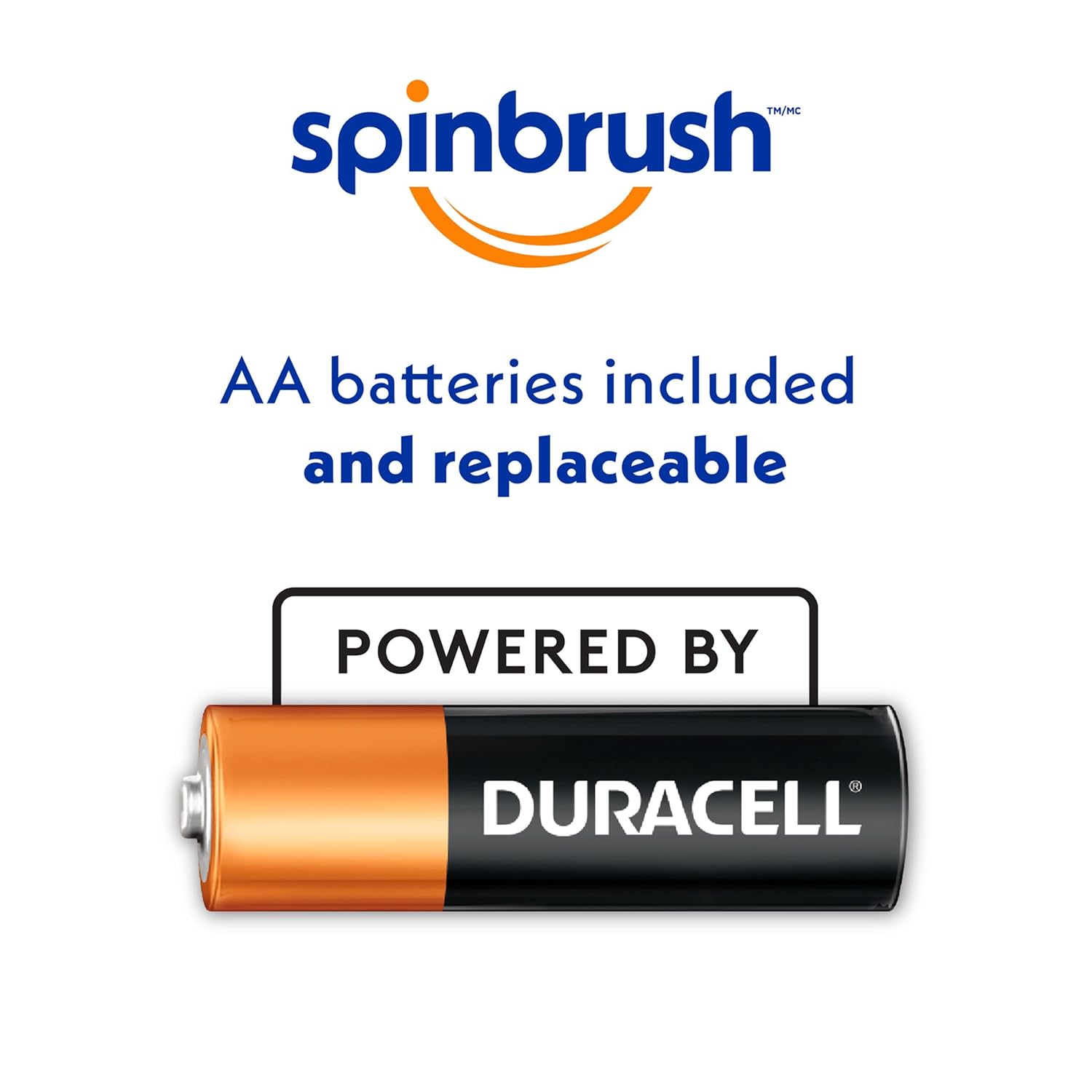 Spinbrush Charcoal Clean Battery-Powered Electric Toothbrush, Charcoal-Infused Soft Bristles, Batteries Included, 1-Count