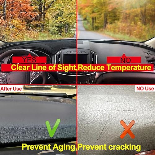 Miniatura 4 de Fit for Mazda CX-3 2018 LHD, car Dashboard Cover, Anti-Scratch Dash Cover, Interior Dash Covers, Non-Slip Sun Protection