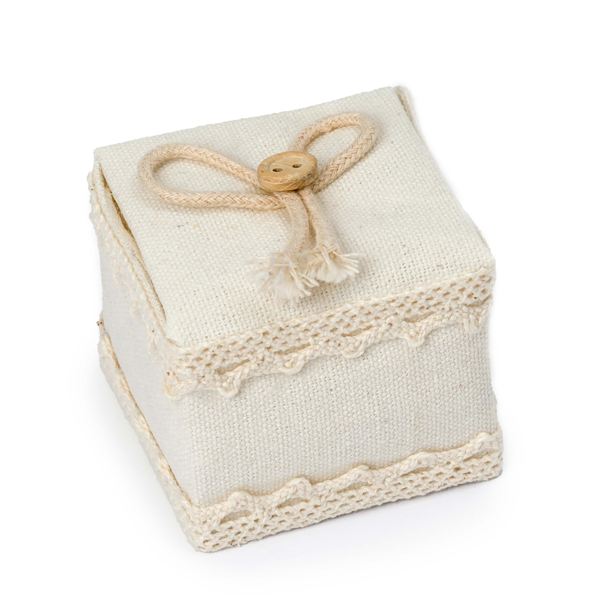 Mopec Mopec Marfil AA486 Pack 6 Cajitas Cintas para Anillos 5x4x5cm, Normal