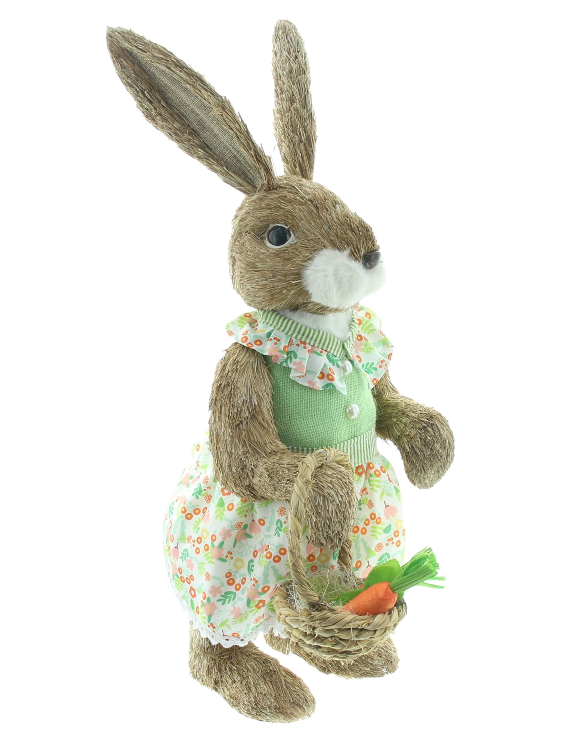 Dekoleidenschaft große Dekofigur Frau Hase 60 cm hoch, Osterhase, Osterdeko, Hasendeko