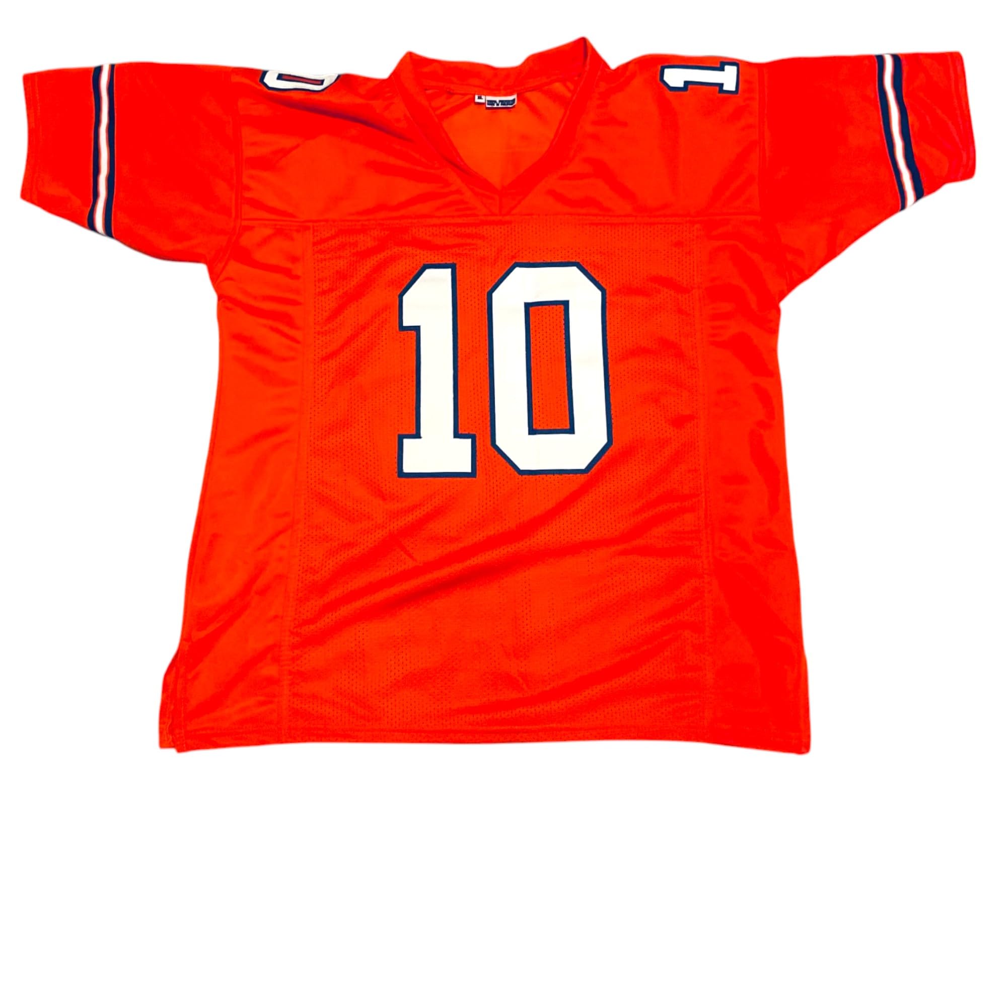 Bo Nix Orange Jersey Stitched Custom Football New No Brand/Logos Youth Sizes (US, Alpha, X-Large, Regular, Orange)