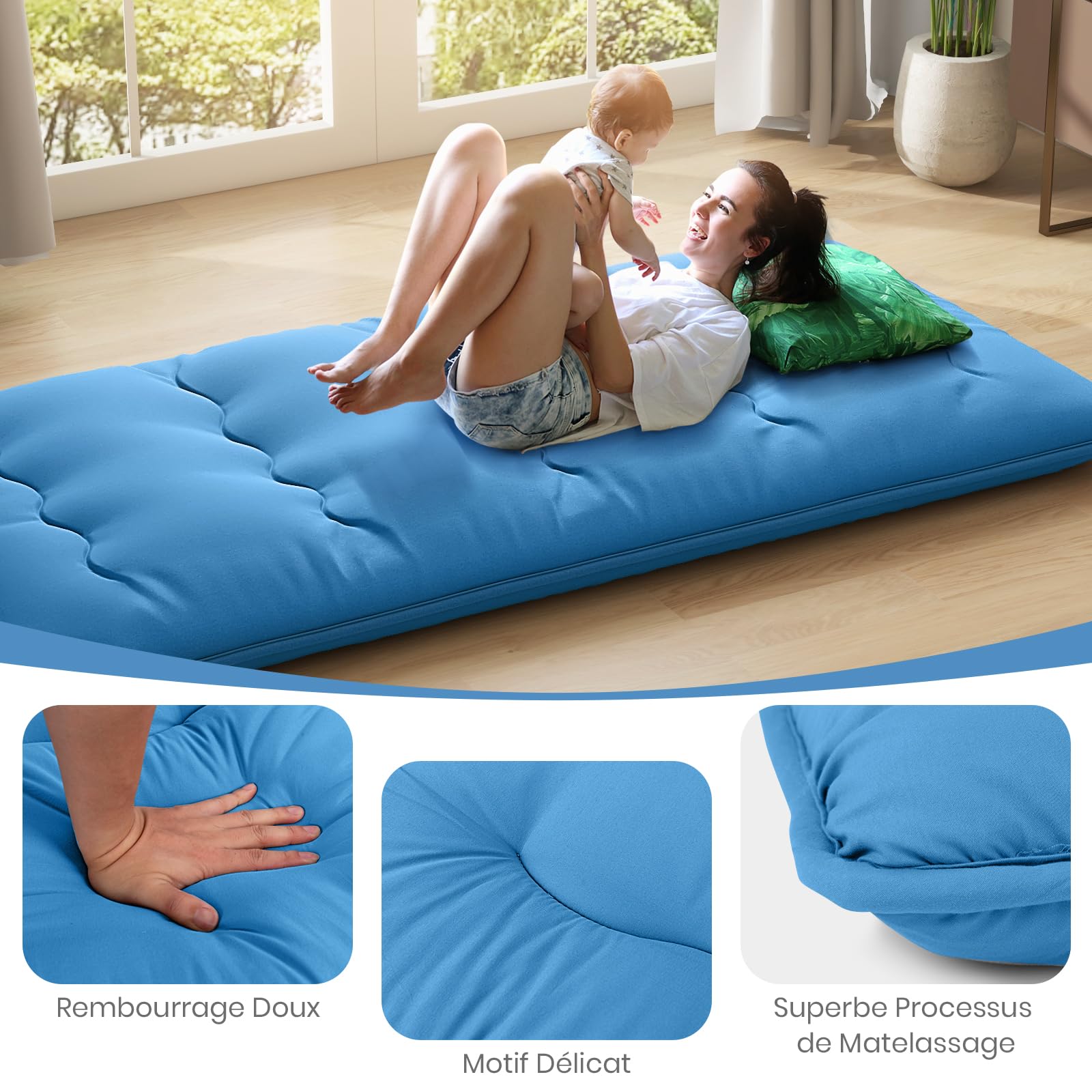 GIANTEX Matelas Futon Japonais Portable