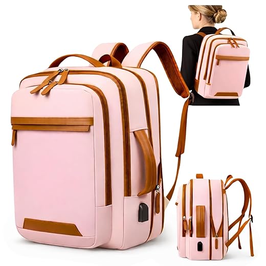 [VÍDEO] Mochila de Viagem Expansível Impermeável Resistente Grande Capacidade Nylon Laptop Saída USB Multifuncional (MX-987)