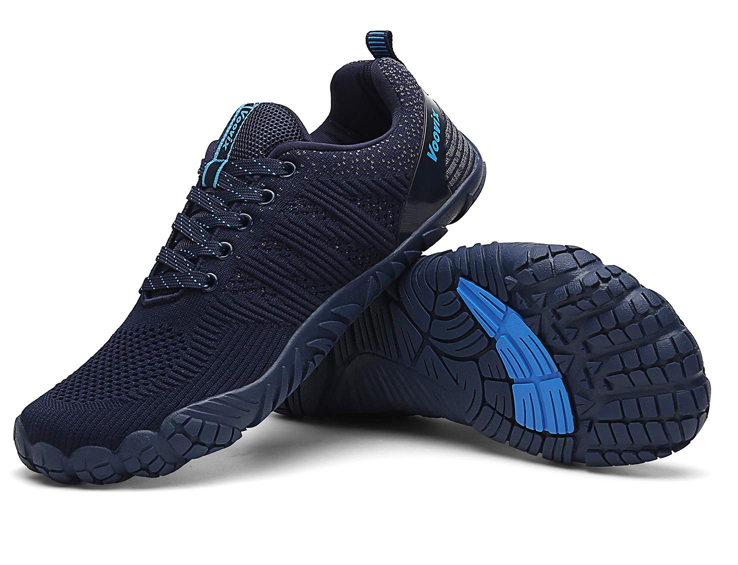 Unisex Wide Toe Minimalist Trail Running Barefoot Shoes Outdoor Sports