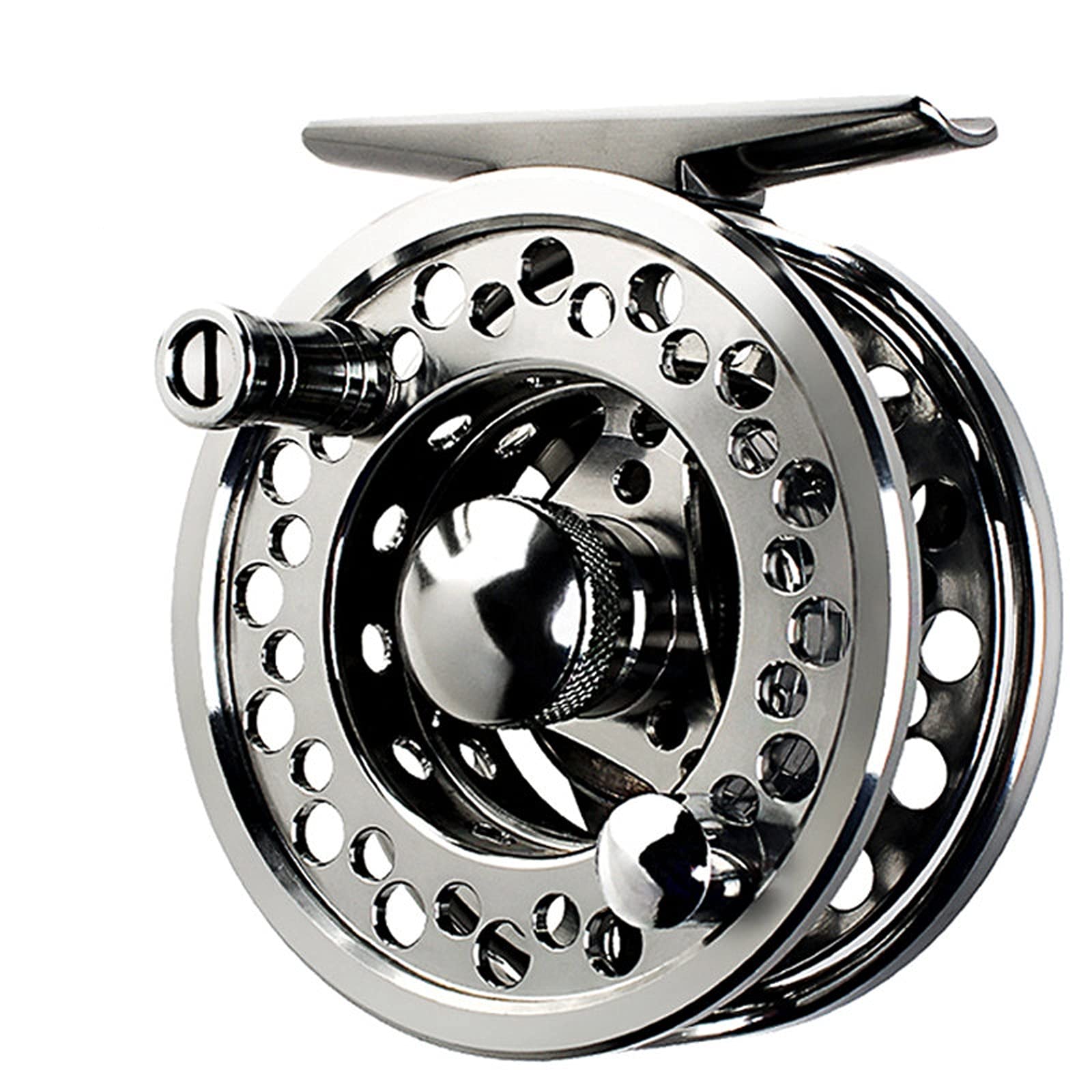 Kołowrotek spinningowy w pełni metalowy srebrny kołowrotek wędkarski 65 G ultralekki kij biegun morski Luya seria 2000-4000 szpula o pojemności żyłki kołowrotek wędkarski (rozmiar: Model 2000)