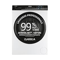 Haier I-Pro Serie 3, Lavatrice a carica frontale 9 KG, Libera Installazione, Classe A, 1400 giri, Opzione Vapore, 15 programmi, Partenza Ritardata, AxLxP 85x60x67 cm, Bianca – HW90-BP14939-S
