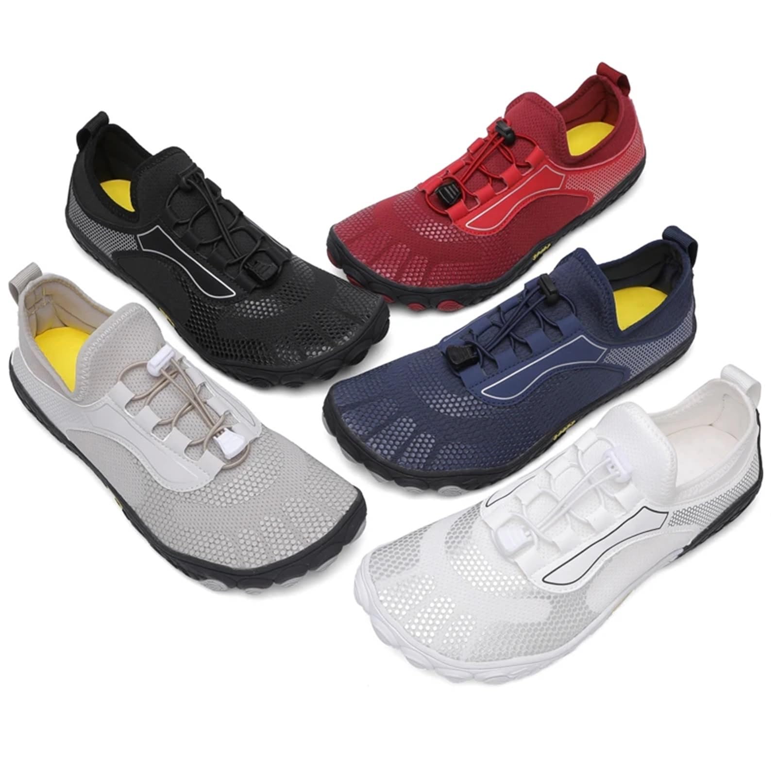 Zapatos De Playa For Hombre Y Mujer, For Natación, Buceo, Agua, Fitness, Mar, Descalzos, Verano, Exteriores, Vadeo(Gray,40)