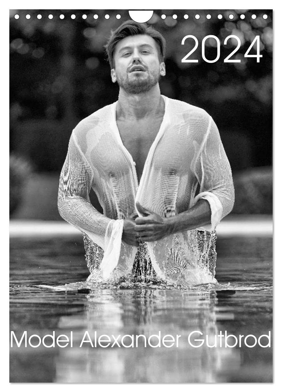 Calendar 2024 Model Alexander Gutbrod (Retro) (Wall Calendar 2024 DIN A4 Portrait), CALVENDO 12 Month Wall Calendar