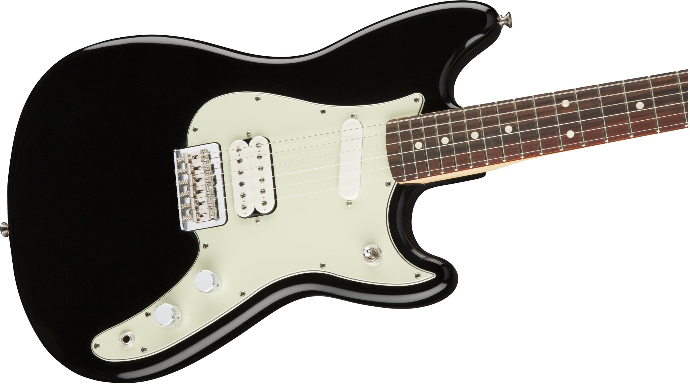 Fender Duo-Sonic HS - Black, Rosewood Fingerboard : Amazon.com.mx