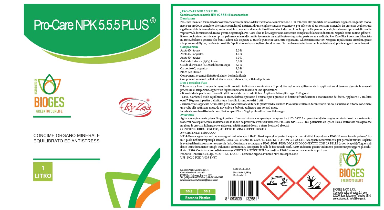 PRO-Care NPK 5.5.5. Plus
