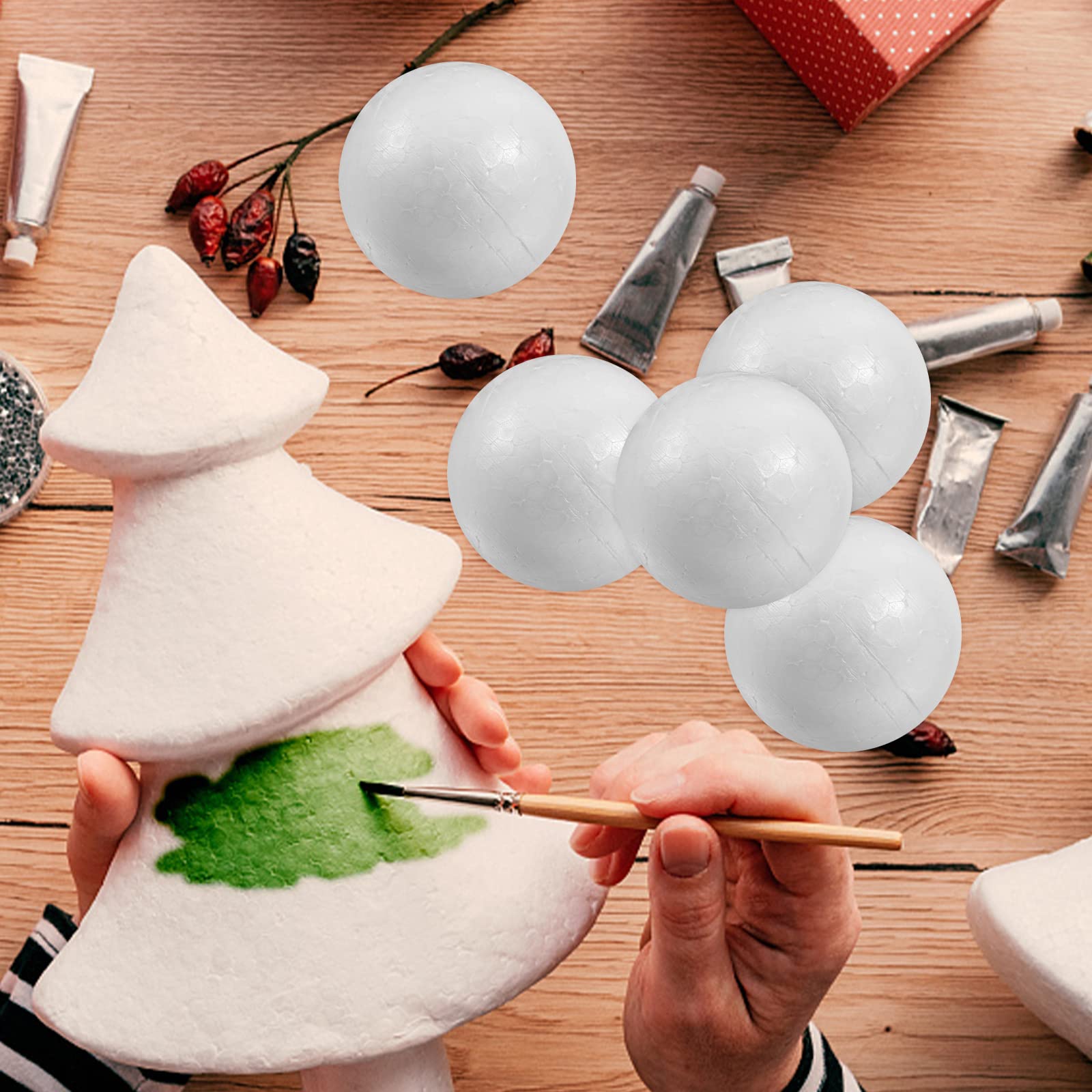 Mercerie Créative,Boules De Feutre De Laine, 2cm, 10 Pièces, Bricolage, Fournitures Artisanales