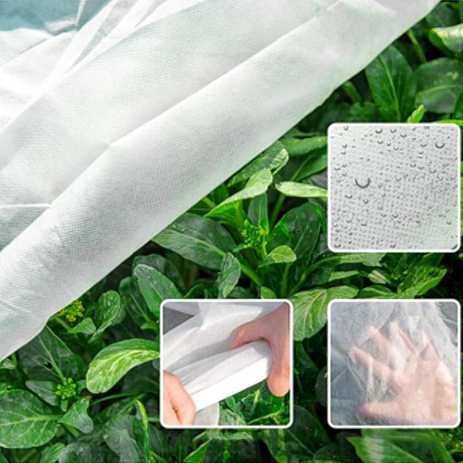 Voiles d'Hivernage pour d'Extérieur Rouleau De Tissu 3 M X 9 M