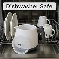 Vista 4 de Microwave Tea Kettle Hot Pot Water Boiler 28 Ounce (800ML)