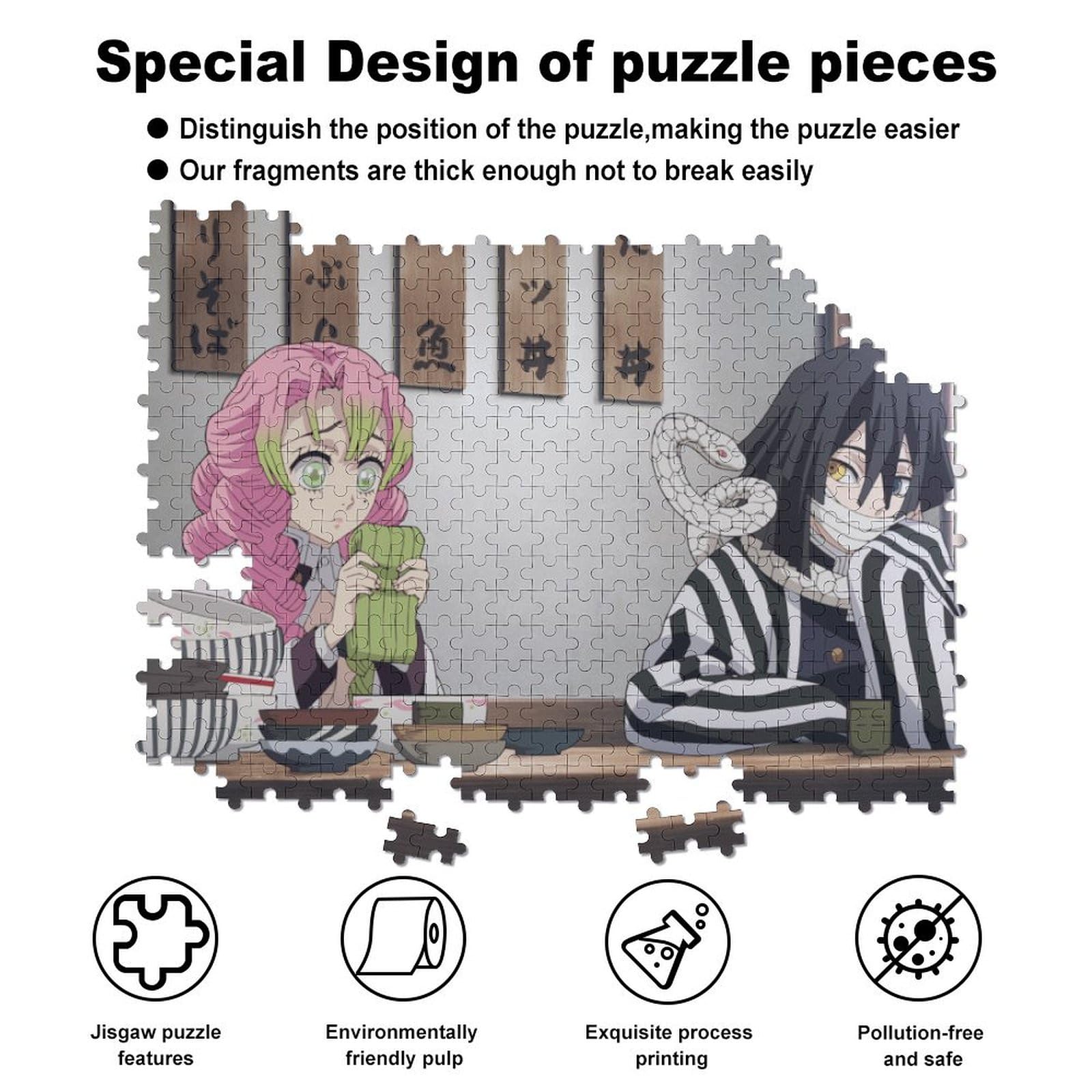 【匿名配送】鬼滅の刃 伊黒小芭内　パズル27個 Amazon.co.jp: 鬼滅の刃 ジグソーパズル 500 PCS GMZR424-甘露寺蜜璃